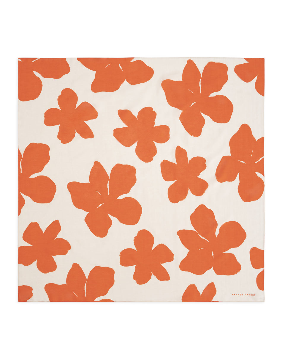 Manner Market シルクスカーフ LOYTO STORE｜【MANNER MARKET（マナー・マーケット）】フラワー