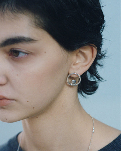 LOYTO STORE｜【NINA&JULES(ニナ・エ・ジュール)】Halo シルバーピアス