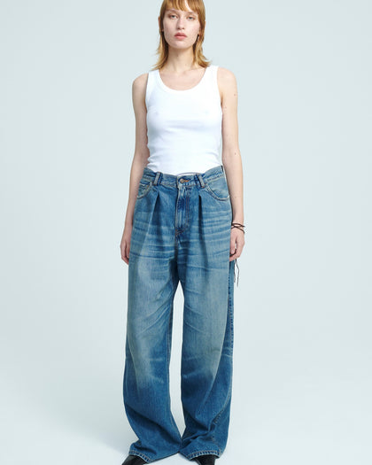 【希少】HAIKURE ハイクレ ワイドパンツ Candy Blue 25サイズ LOYTO STORE｜【HAIKURE（ハイクル）】CANDY(75) BLUE TENCEL