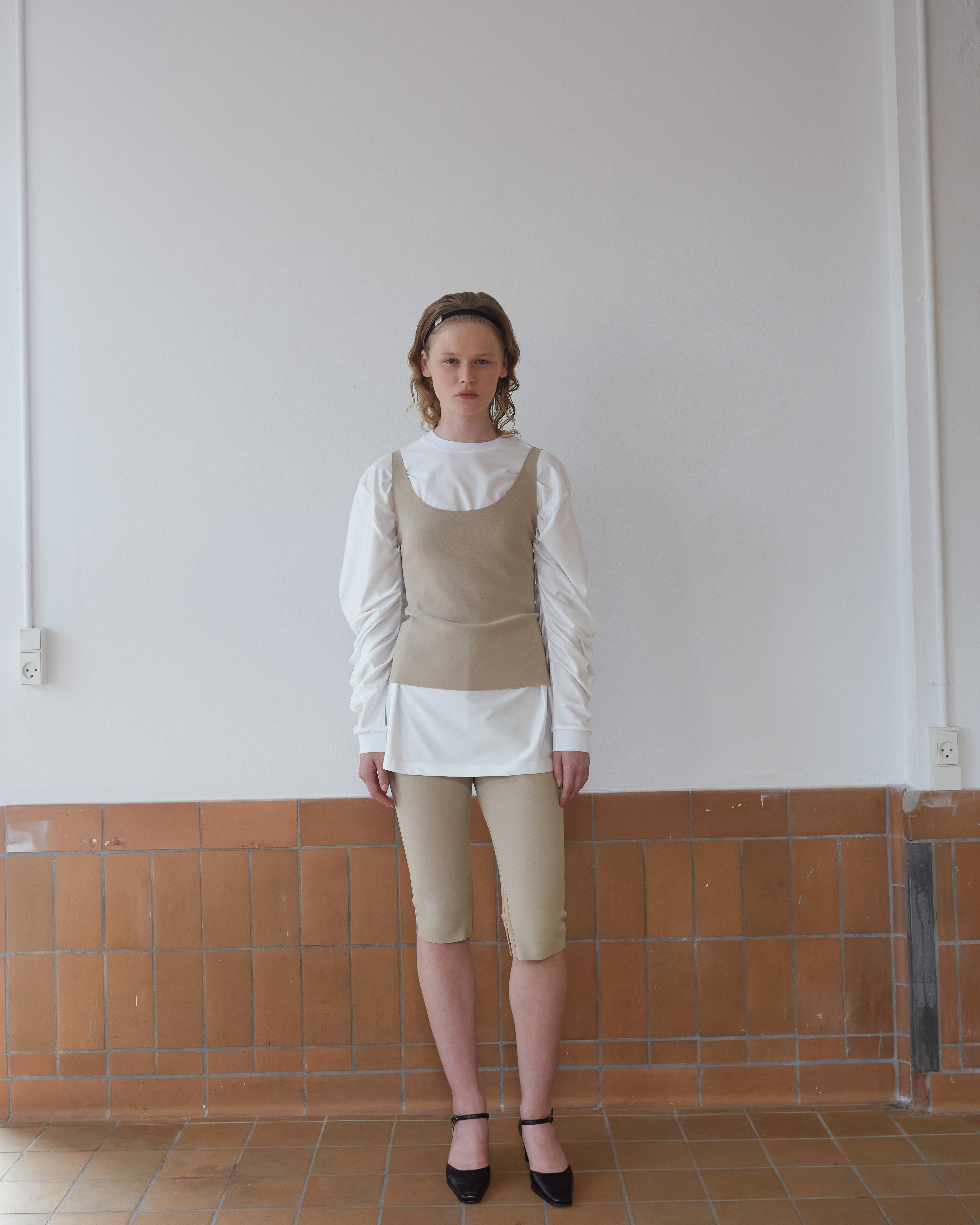 トップス BIRROT LAY2 CROPPED BLOUSE LAY2 CROPPED BLOUSE – BIRROT