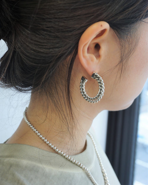 LOYTO STORE｜【NINA&JULES(ニナ・エ・ジュール)】チェーンフープピアス