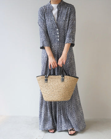 【BALI WERKSTÄTTE】2WAYレザーハンドルトート Large
