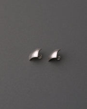 【NINA&JULES】スモールスクエアシルバーピアス