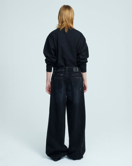 パンツ HAIKURE BETHANY HAIKURE/ハイクル】BETHANY (wide leg)（デニムパンツ）｜AP