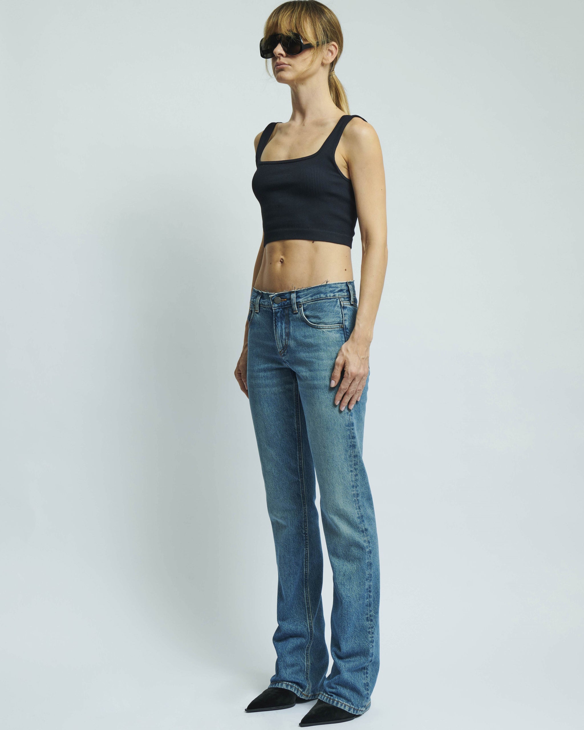 デニム・ジーパン HAIKURE SS25 (HEW03300OR001 L0889) HAIKURE-WINONA DENIM PRINT-HEW03300OR001 L0889 – Dope