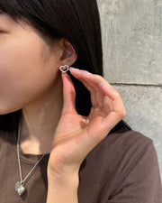 【NINA&JULES】ラインハートシルバーピアス