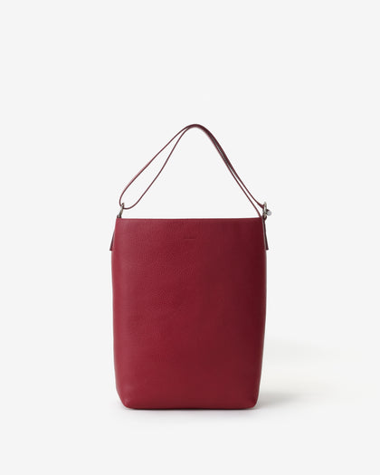 レザーショルダーバッグ 2WAY 赤 極美品イビサ レザー ショルダーバッグ トートバッグ ２Way 赤