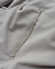 Curensology NINA&JULE ウエーブチェーンブレスレット Curensology NINA&JULE ウエーブチェーンブレスレット