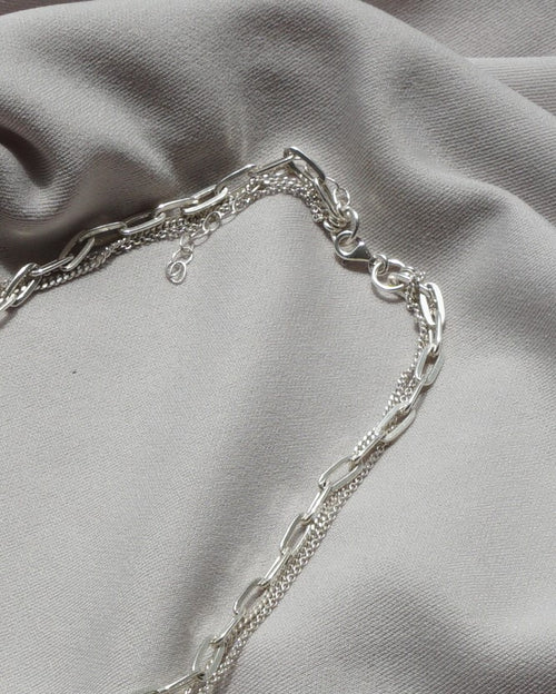 Nina&Jules/ニナ・エ・ジュール Triple Chain Necklaces 3連ネックレス-