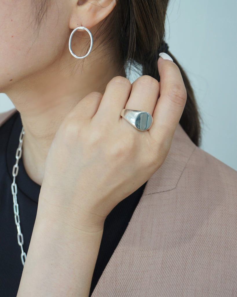 LOYTO TORE｜【NINA&JULES(ニナ・エ・ジュール)】ラウンドシグネットリング