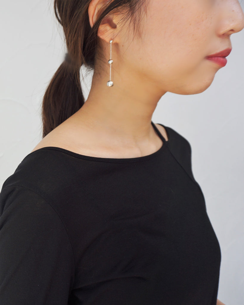 LOYTO STORE｜【NINA&JULES(ニナ・エ・ジュール)】トリプルボールピアス